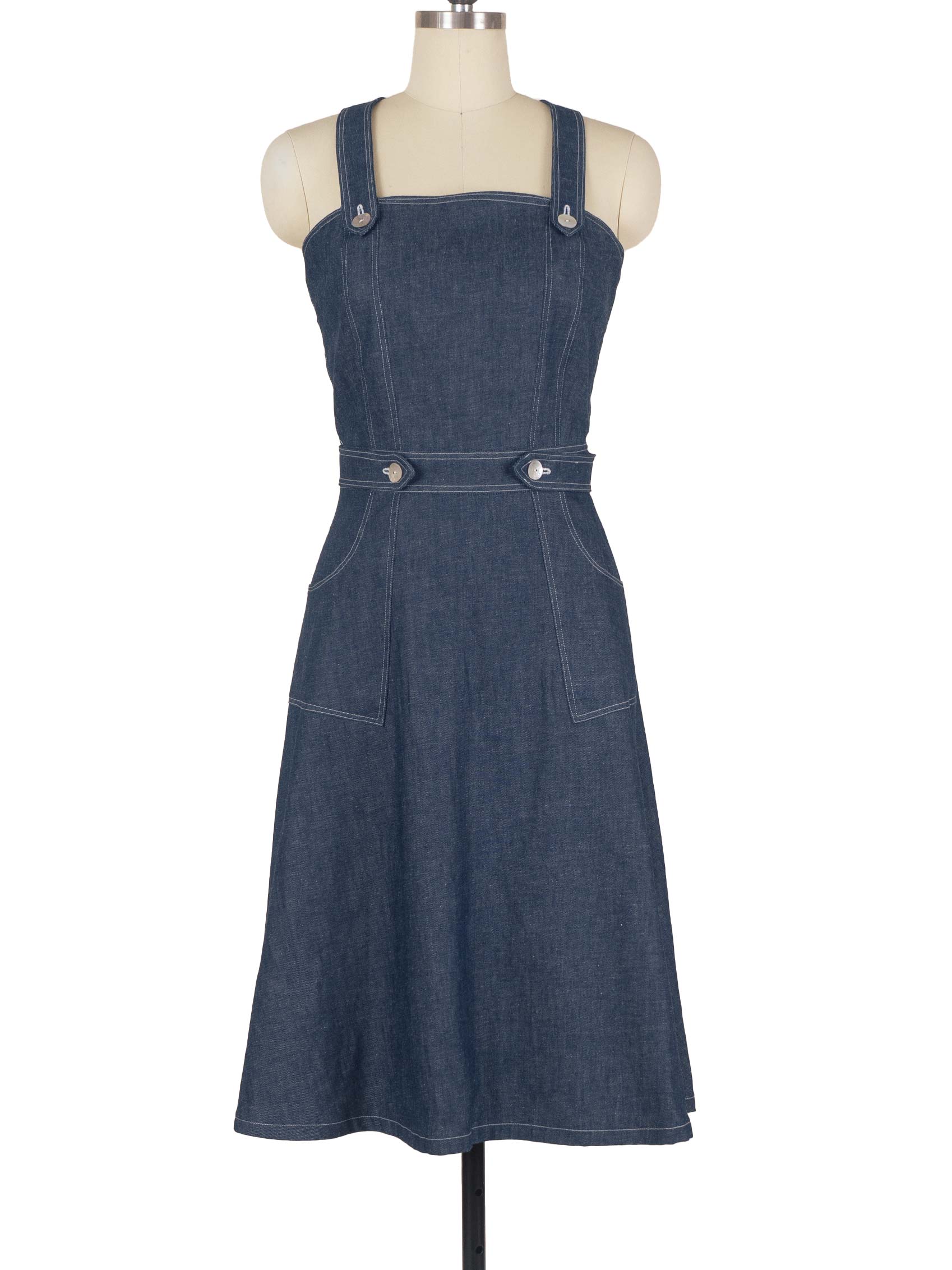 ワンピース ameri vintage FIORE PRINT DENIM DRESS S セール】FIORE PRINT DENIM DRESS（ワンピース）｜Ameri（アメリ