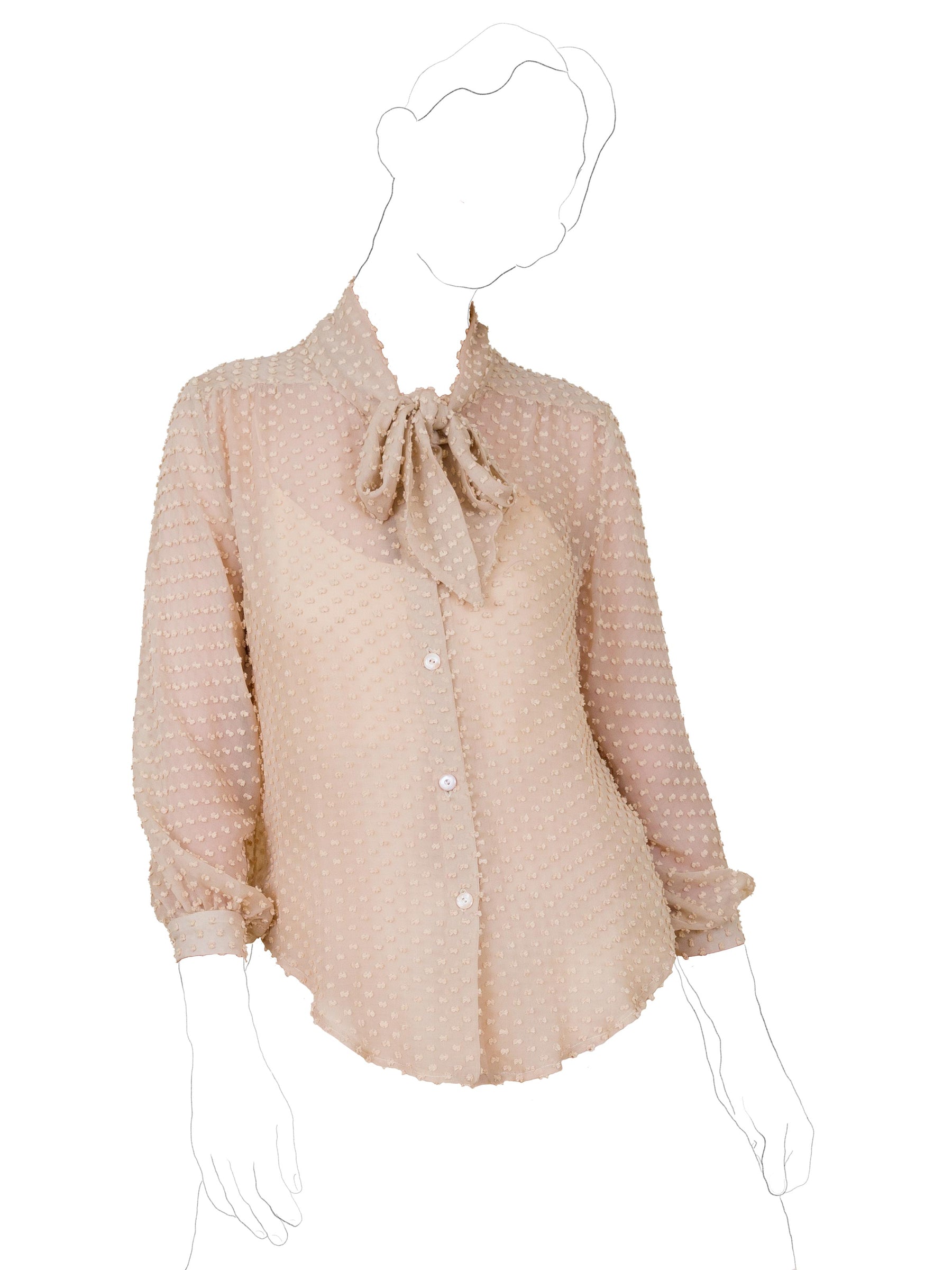 トップス THETOE Romer Ribbon Blouse the toe Romer Ribbon Blouse / thetoe new collection – THE TOÉ
