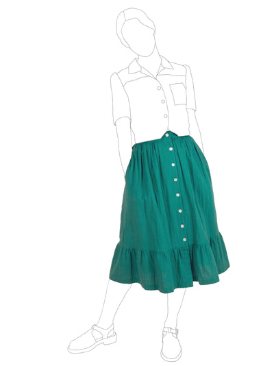Summer Skirt in Double Gauze – 