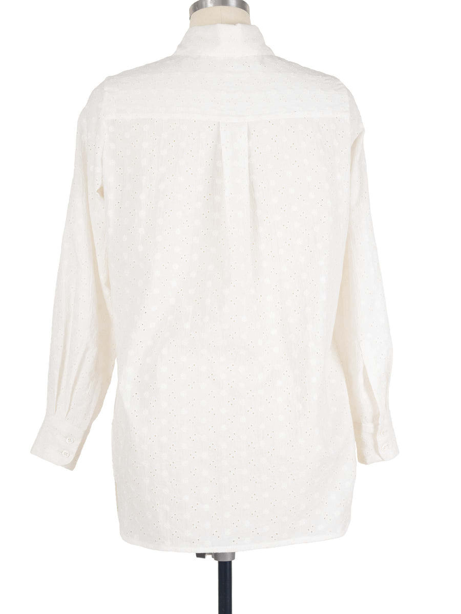 Ivy Shirt in Cotton Eyelet