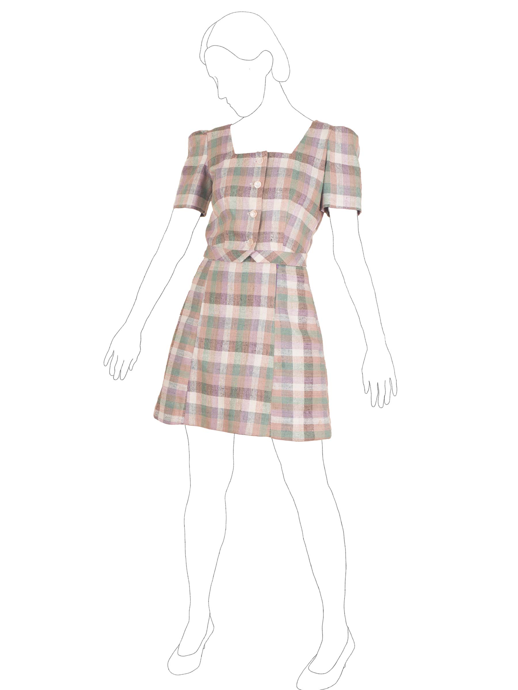 【I AM MARI】Rochend Check Flower Banding Skirt AfterlightImage17.jpg?v=